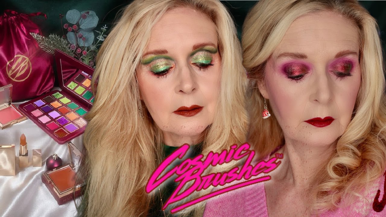 COSMIC BEAUTY 'TIS THE SEASON FULL COLLECTION 🎄| 2 LOOKS & REVIEW