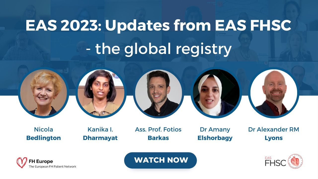 Updates from the EAS FHSC - the global registry.