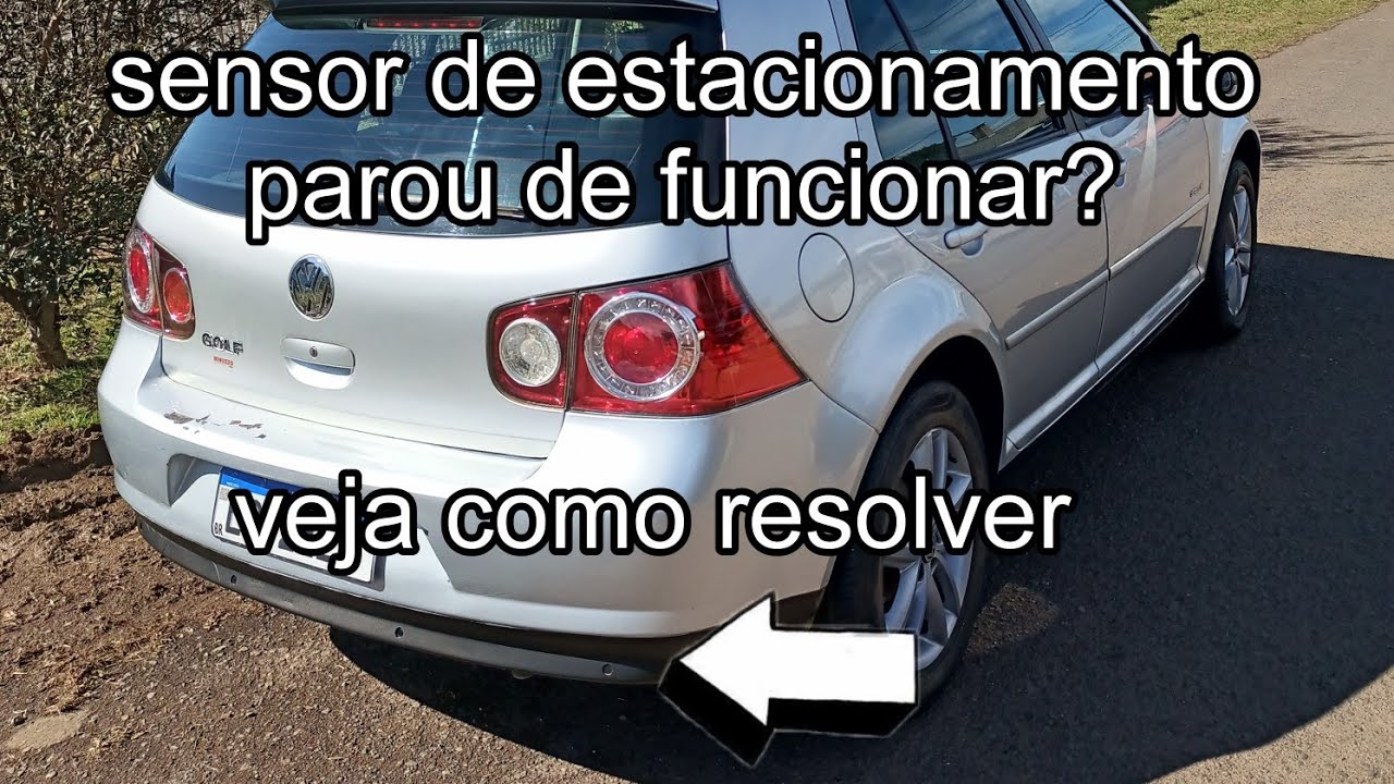 Como consertar sensor de estacionamento golf sportline