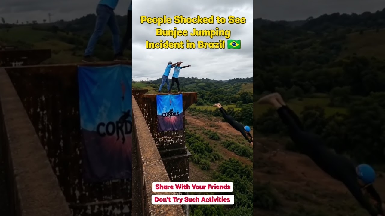 Brazil Rope Jump Tragedy: One Missed Safety Check? 🇧🇷