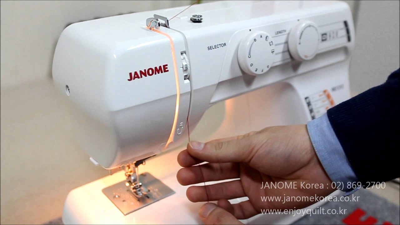 [자노메] [JANOME] RE1312 기본사용법 / RE1306