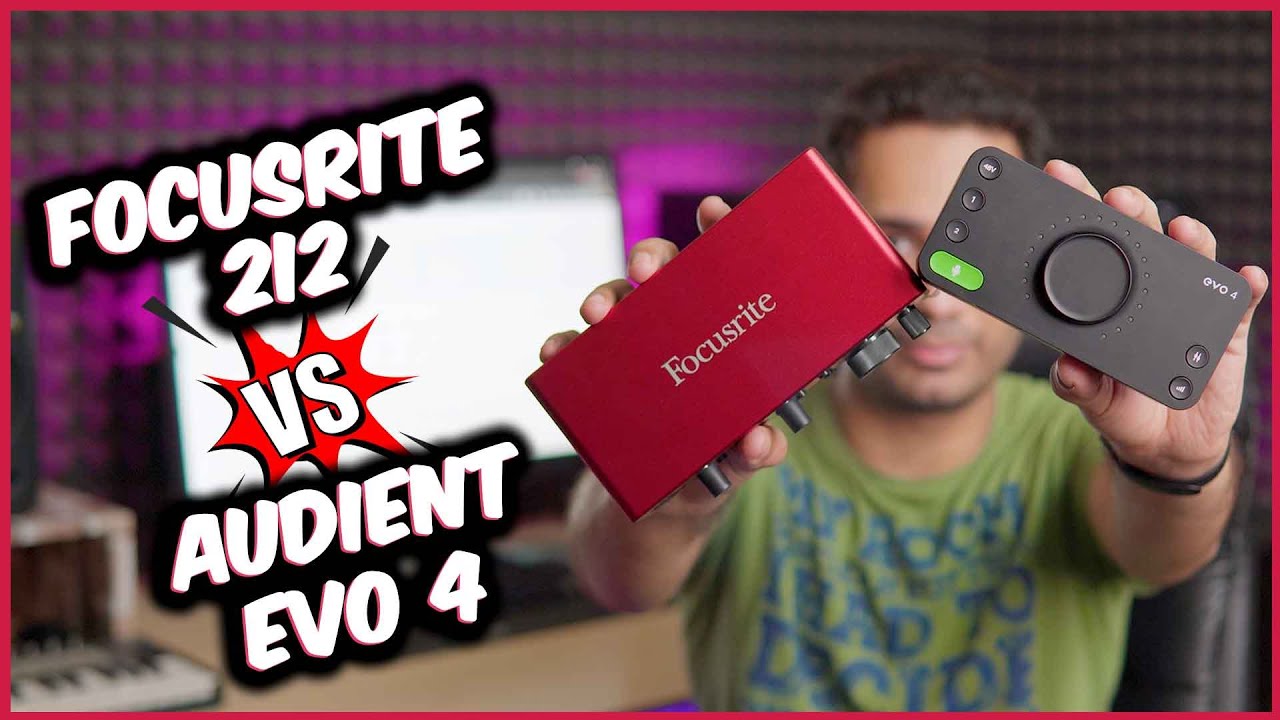 Focusrite 2i2 Vs Evo 4 | 2i2 vs Evo 4 | Focusrite 2i2 Vs Audient Evo 4 | Hindi