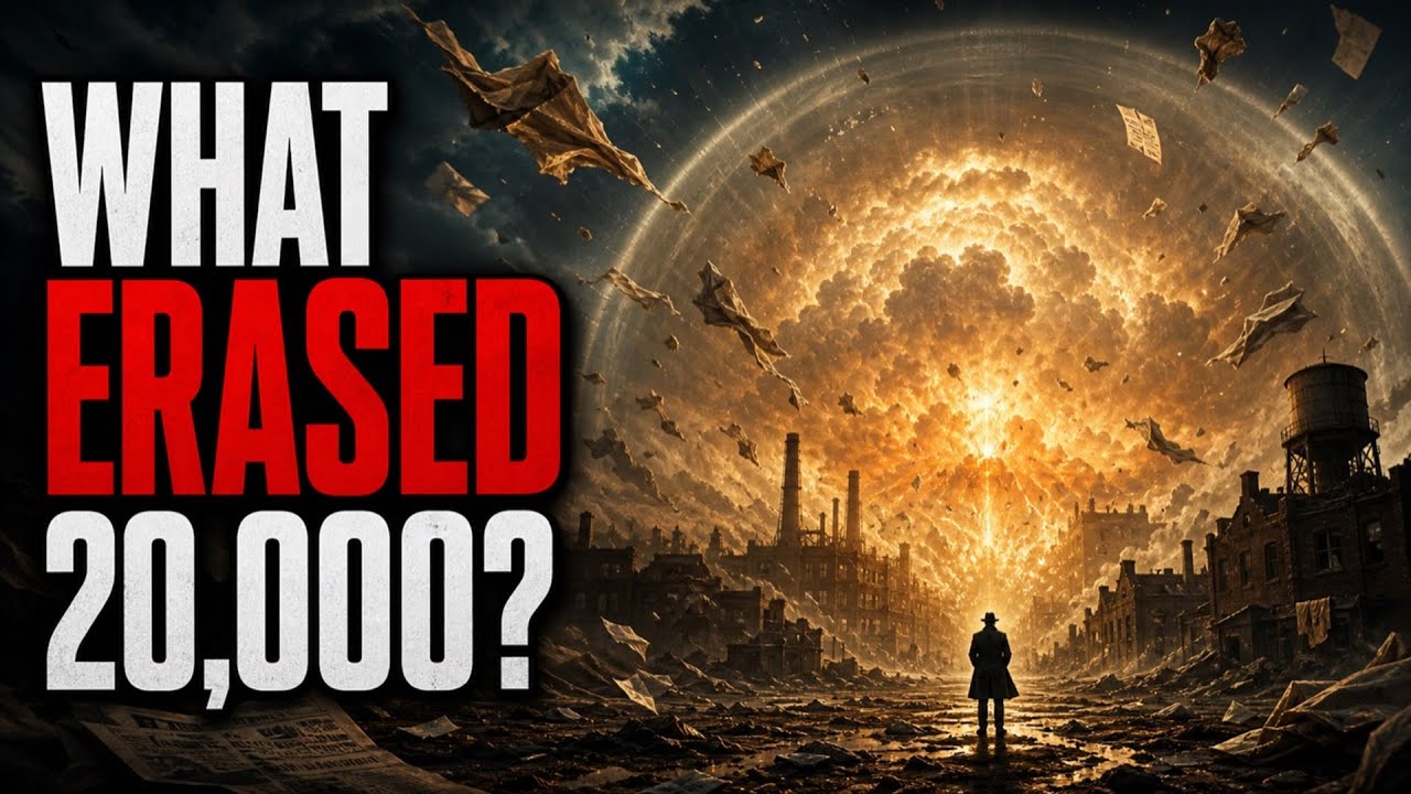 The Explosion That Stripped 20,000 People Naked and Killed Them - And Was Erased From History