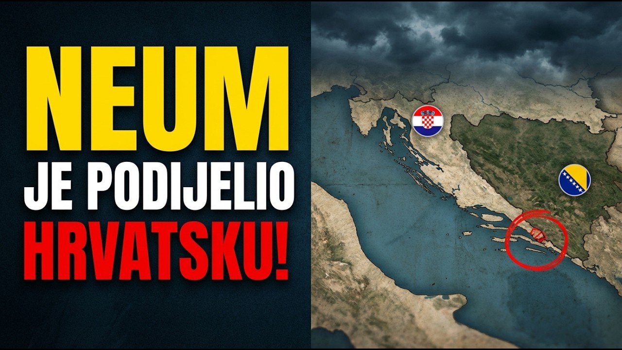 ZAŠTO je NEUM pripao BiH i PREPOLOVIO HRVATSKU? | Želim Znati Analiza