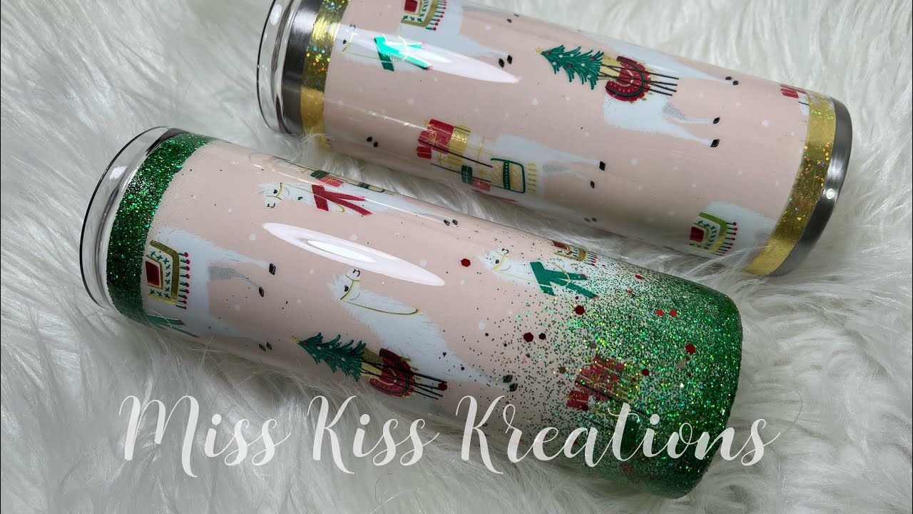 Wrapping Paper Tumbler Tutorial