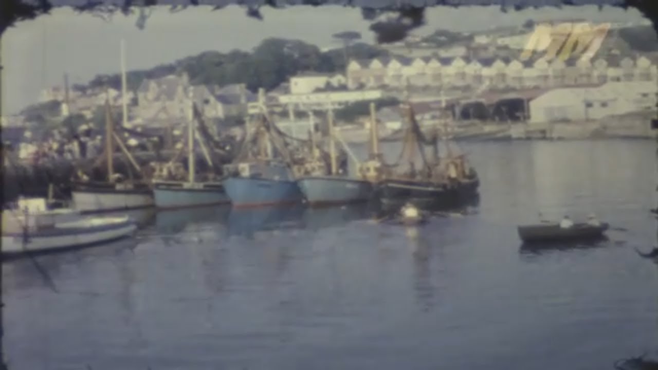 West Country Holiday South Devon England 1960s old cine film