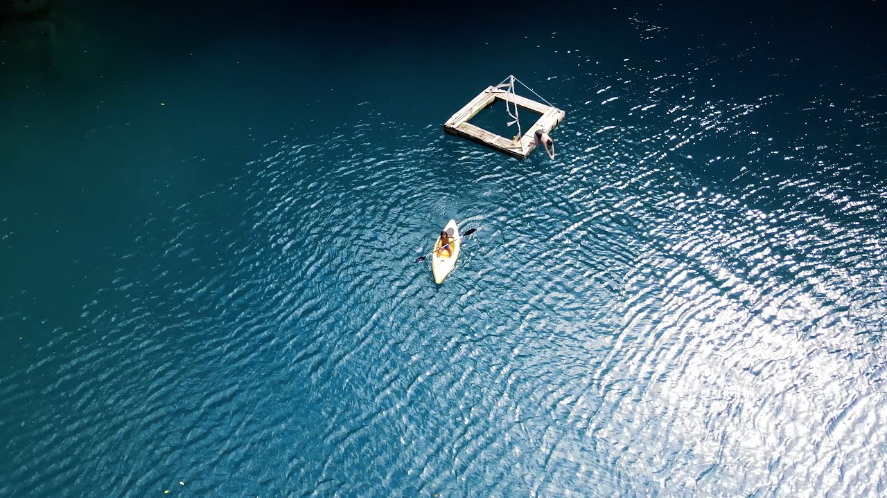 Blue Lagoon Jamaica | Drone Flight