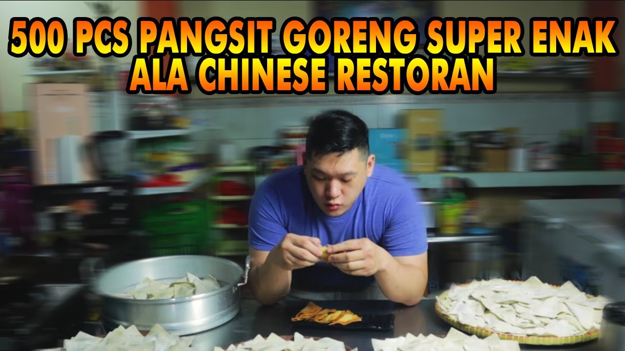 INI YANG KALIAN TUNGGU !!! RESEP PANGSIT GORENG SUPER ENAK ALA CHINESE FOOD RESTORAN || FRIED WONTON