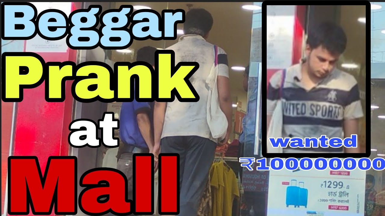 Beggar prank gone wrong| Beggar Prank in shopping Mall | 