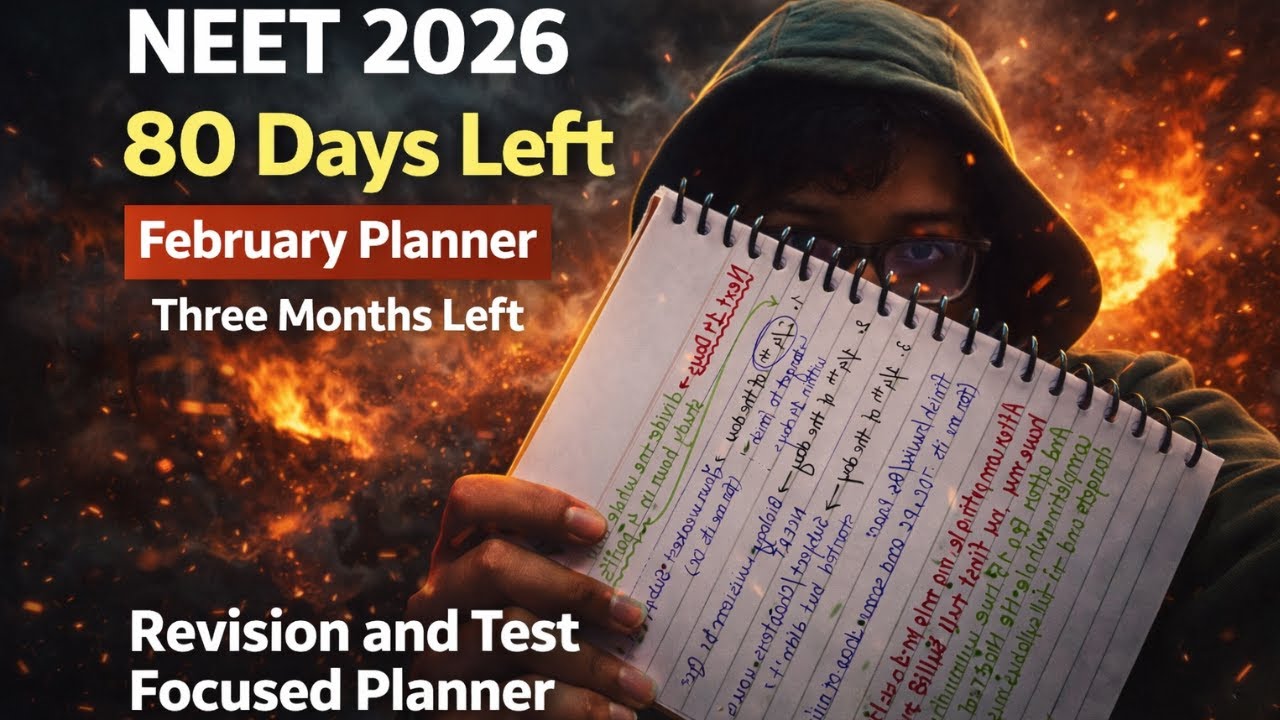 📚Last 2-Months *Realistic* NEET 2026 Revision Timetable & Study Plan to AVOID Stress! ✨ #neet