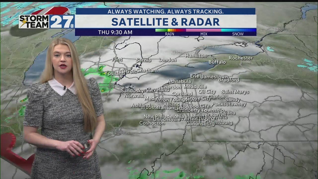 Tracking rain, chance of thunderstorms Thursday night into Friday morning
