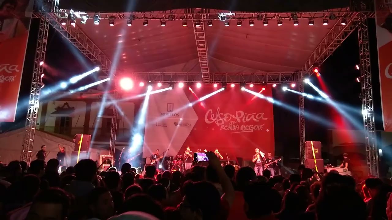 Cumbia cienaguera, Celso Piña en Jojutla Morelos, 07 de enero del 2018