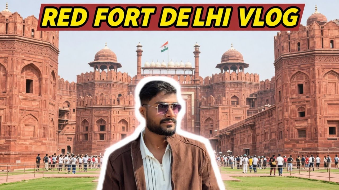 Exploring Lal Qila | Red Fort Delhi 🇮🇳 | Travel Vlog