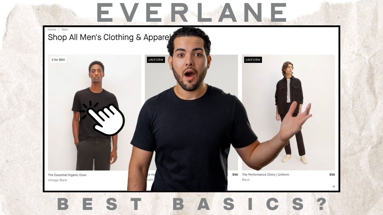 Trying On Basics From Everlane (Essential Crew, Performance Chino & More...)