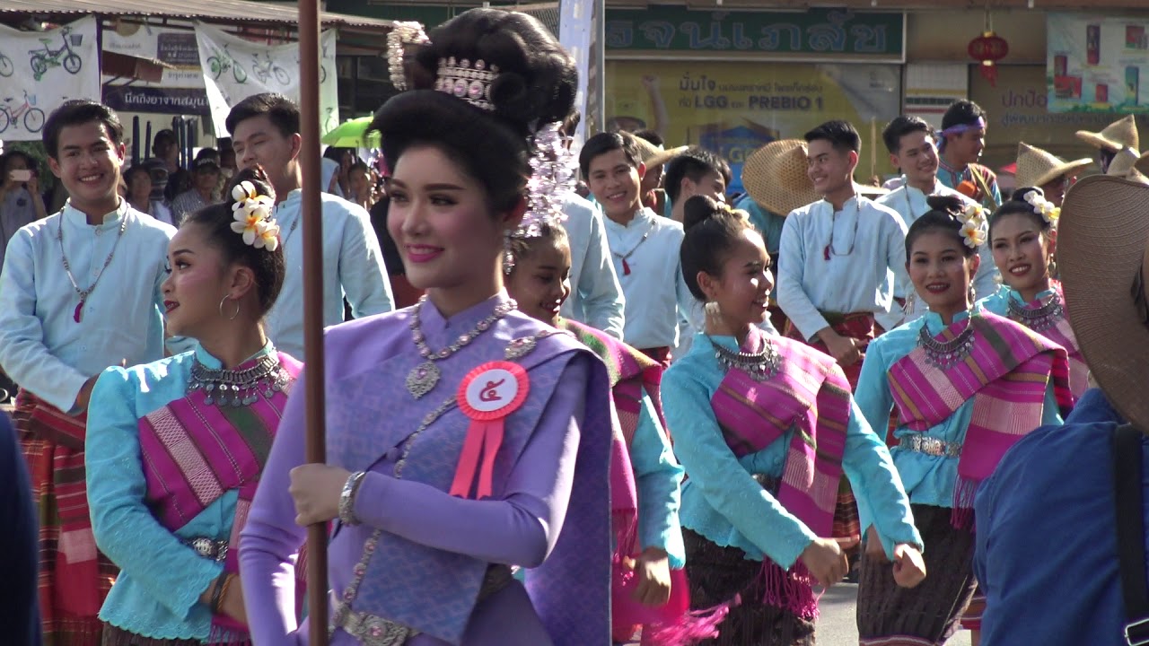 กลองยาวลูกพระคเณศสาเกตนคร (ตำบลโคกสีทองหลาง) ออนซอนกลองยาวชาววาปี2562