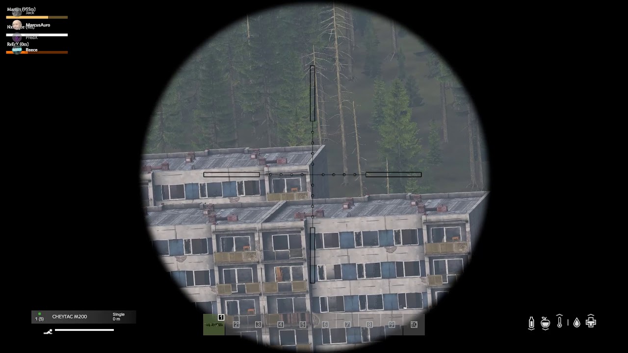 DayZ M200 Cheytac - 800m Kill