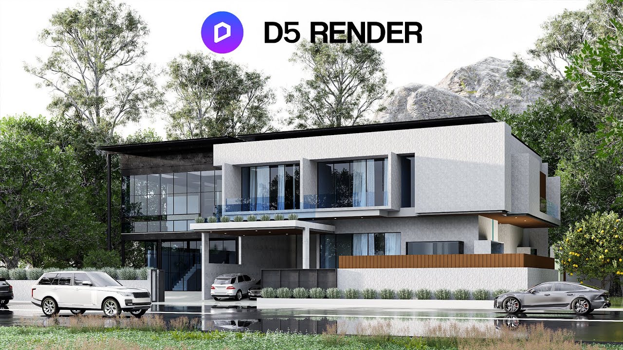 D5 Render Tutorial Exterior