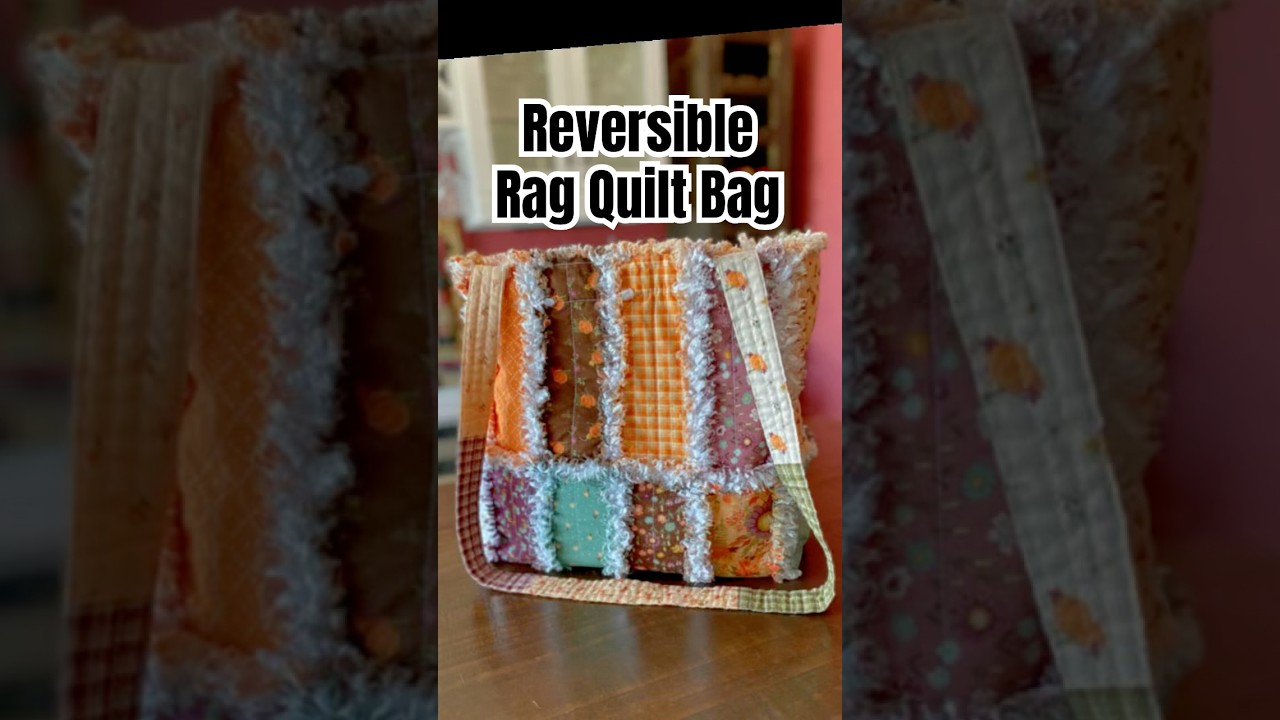 Двусторонняя сумка из лоскутного шитья, о которой вы даже не подозревали