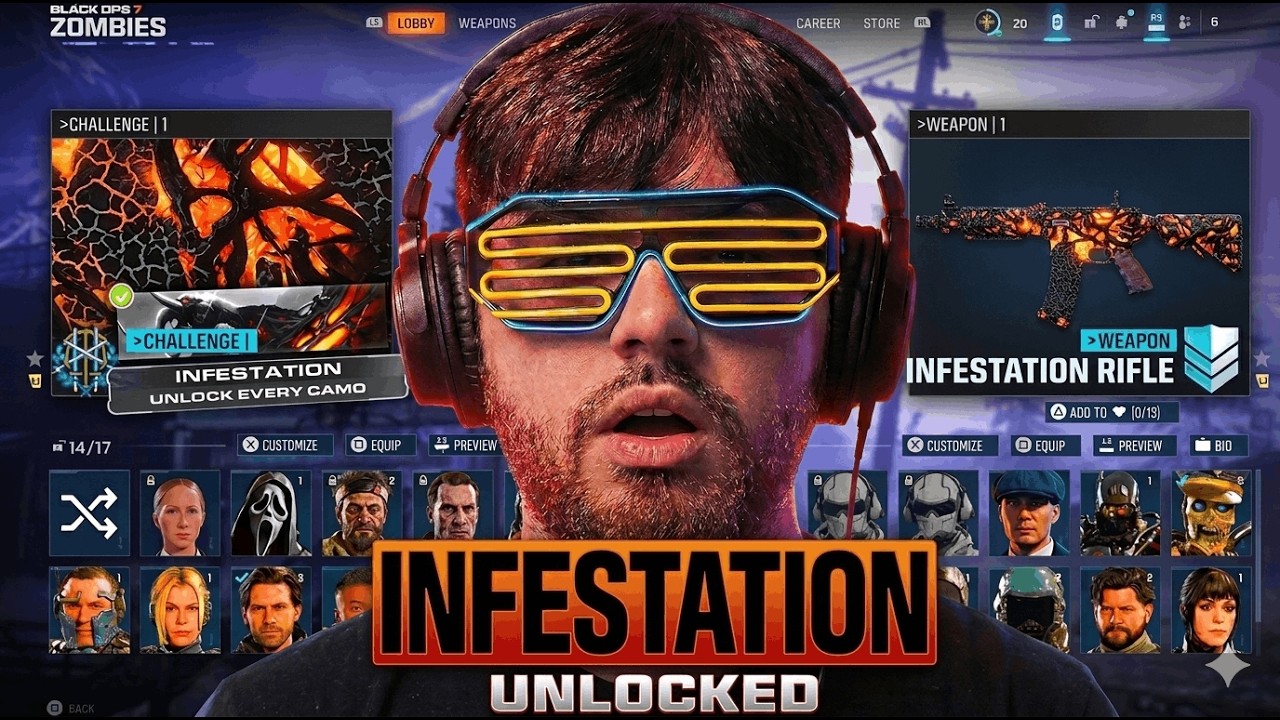 Cómo DESBLOQUEAR el CAMO INFESTATION FÁCIL y RÁPIDO (Guía Completa)