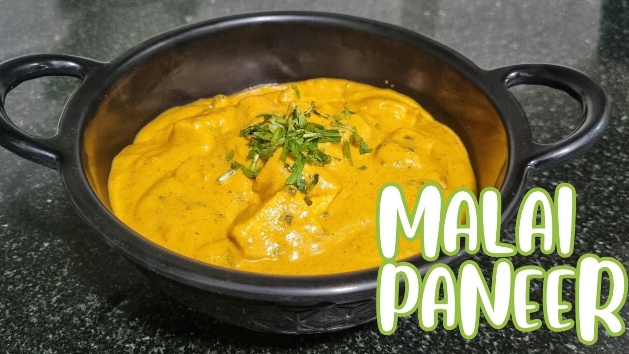 Restaurant Style Malai Paneer Recipe at Home| Creamy Paneer Recipe| Easy Paneer Recipe