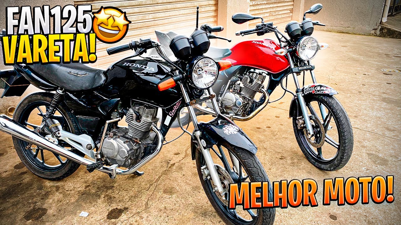 CG 125 FAN 2007 ''VARETADA''   A MELHOR MOTO FEITA PELA HONDA