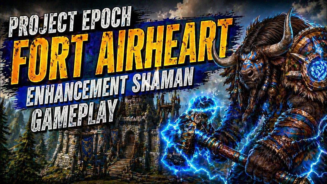 Project Epoch &ndash; Fort Airheart | Enhancement Shaman Gameplay