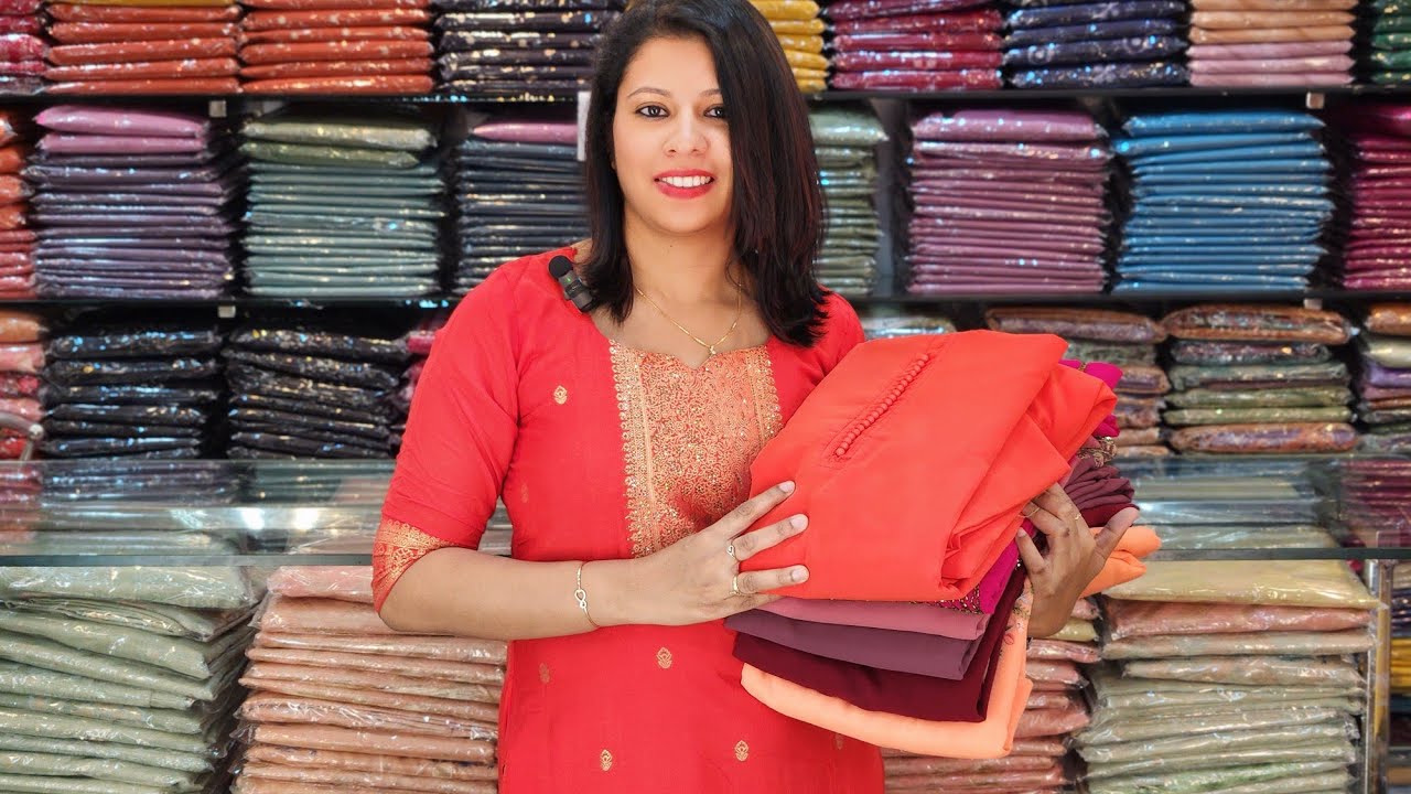 ASSORTED GEORGETTE SALWAR MATERIALS 