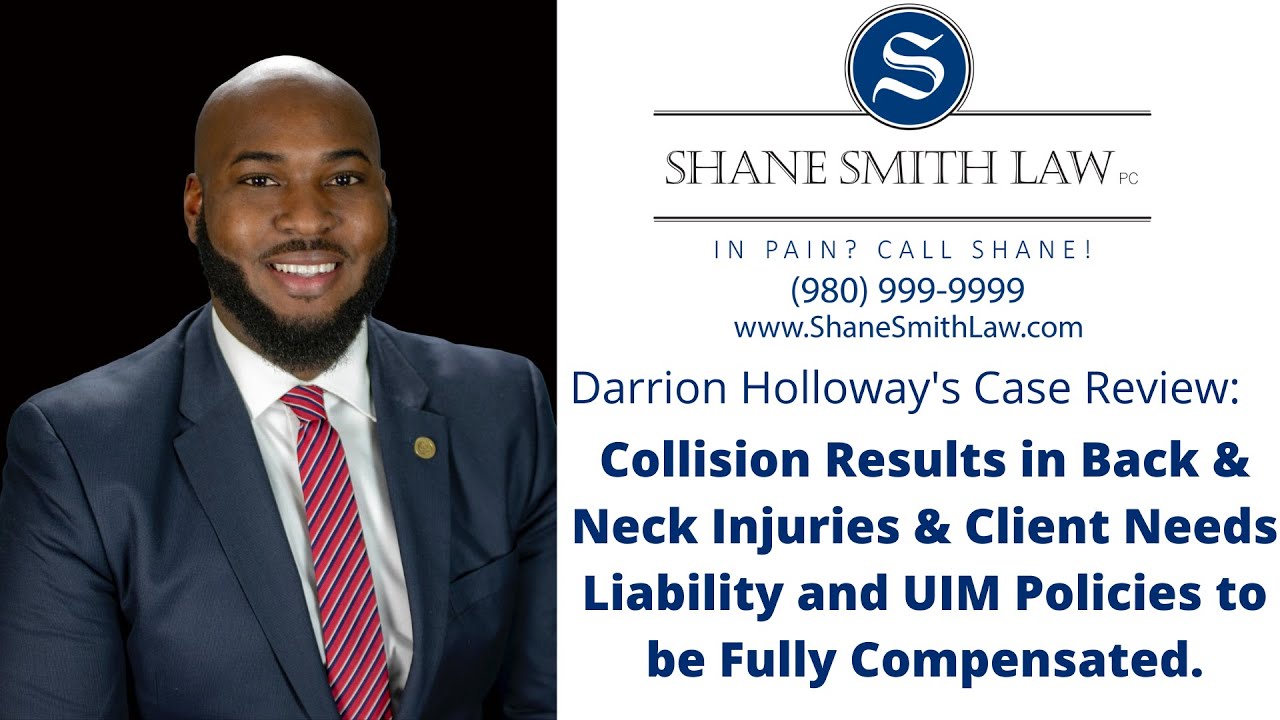 Collision Result in Back & Neck Injuries - In Pain? Call Shane!