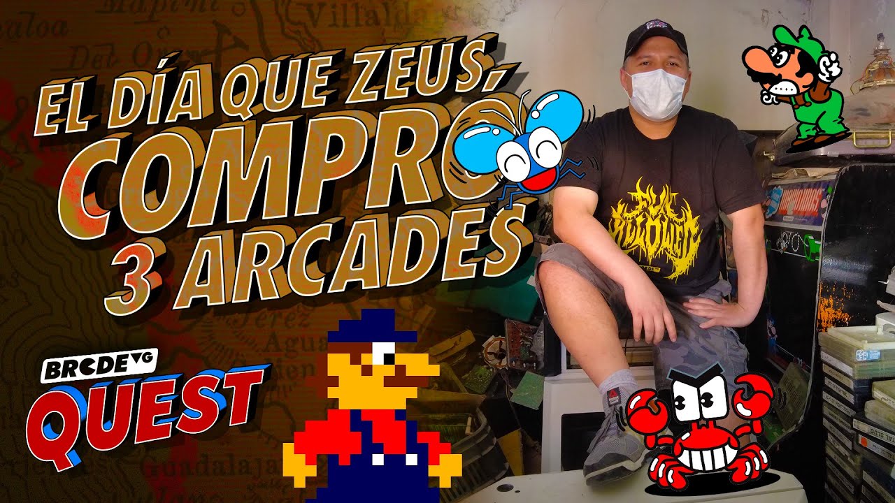 El día que ZEUS COMPRÓ 3 ARCADES 🕹️ - BRCDEvg Quest