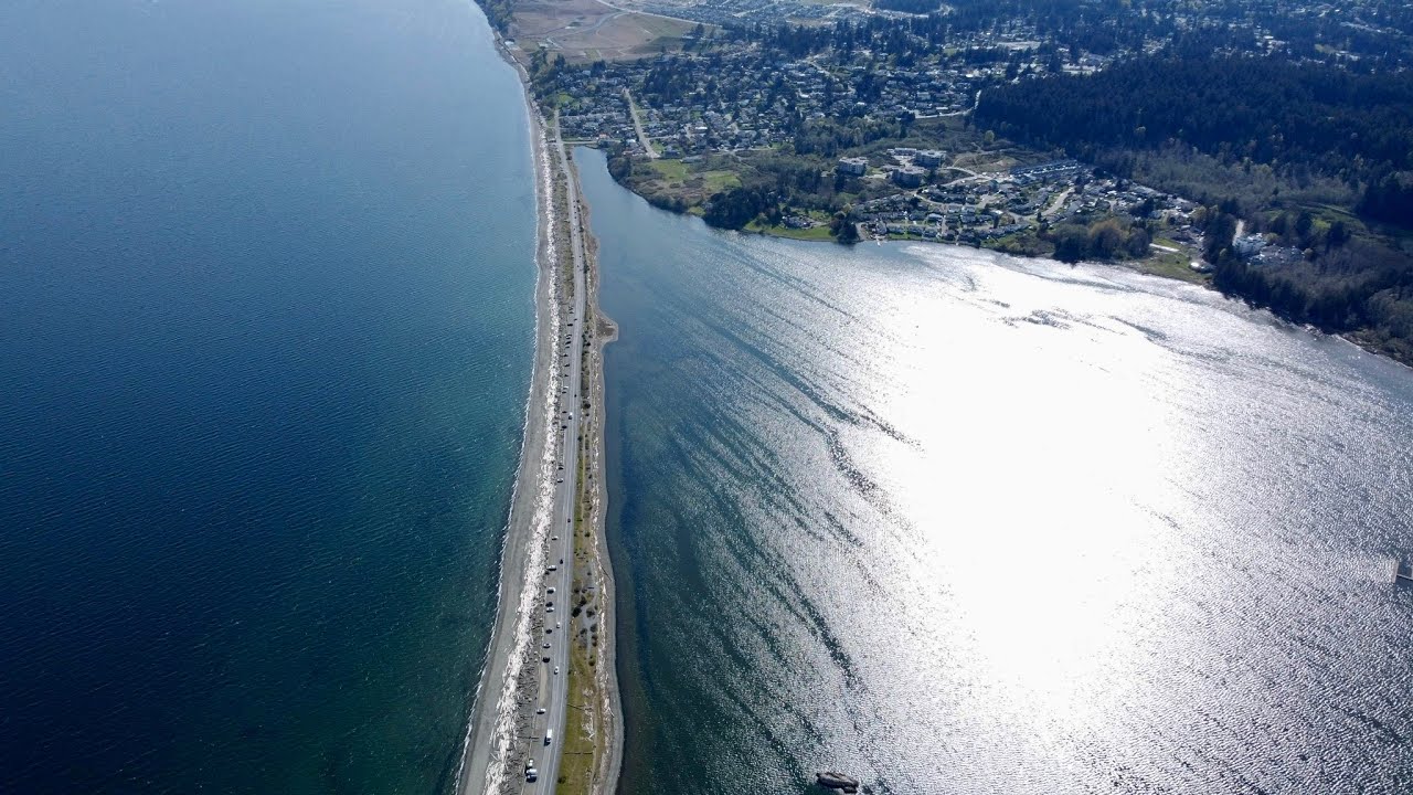 Esquimalt Lagoon From Above