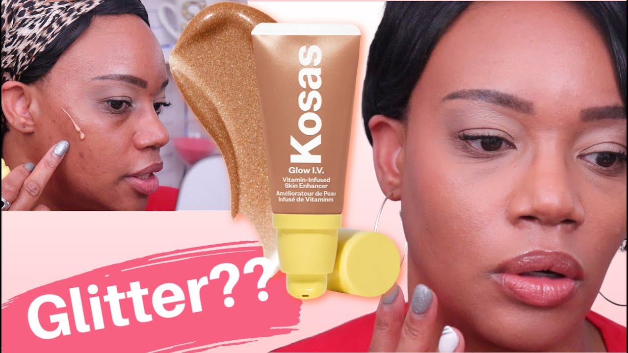 KOSAS GLOW IV SKIN ENHANCER might be too glowy for Oily Skin??