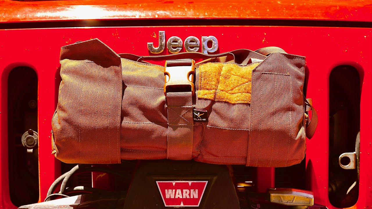 Basic Jeep Tool Roll w/ Atlas 46 Yorktown Tool Roll