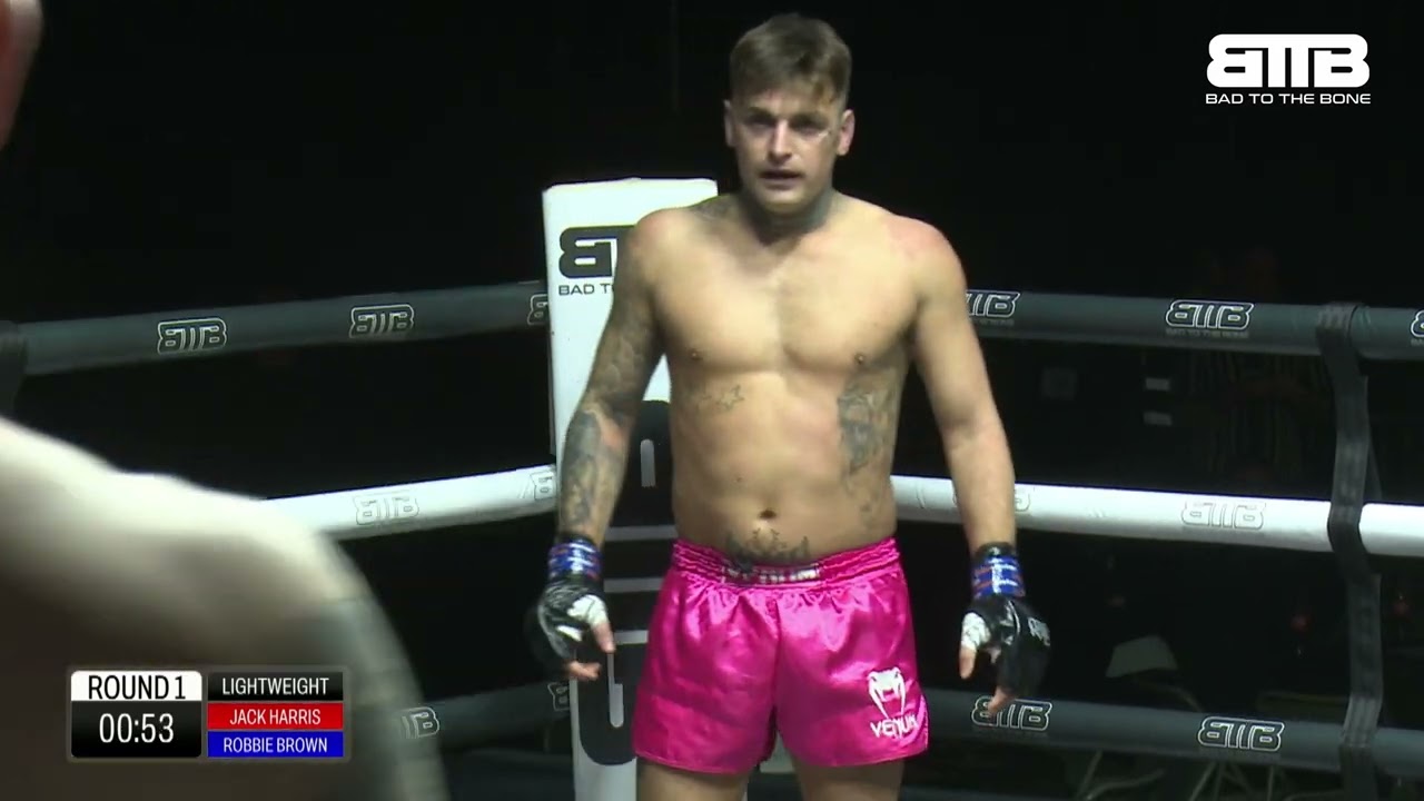 ПЛОХОЙ ДО КОСТЕЙ BKB Джек Флэш Харрис против Робби Брауна