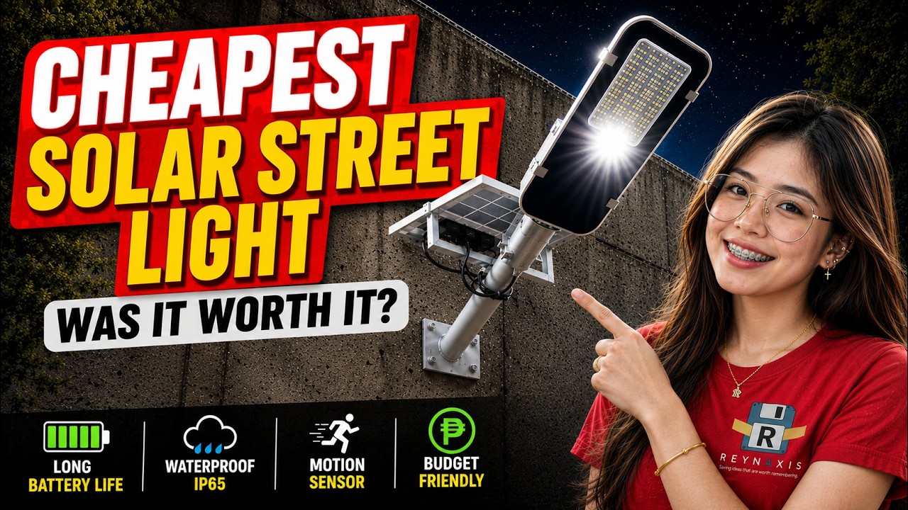I installed The Cheapest Solar Street Lights. The results are awesome!