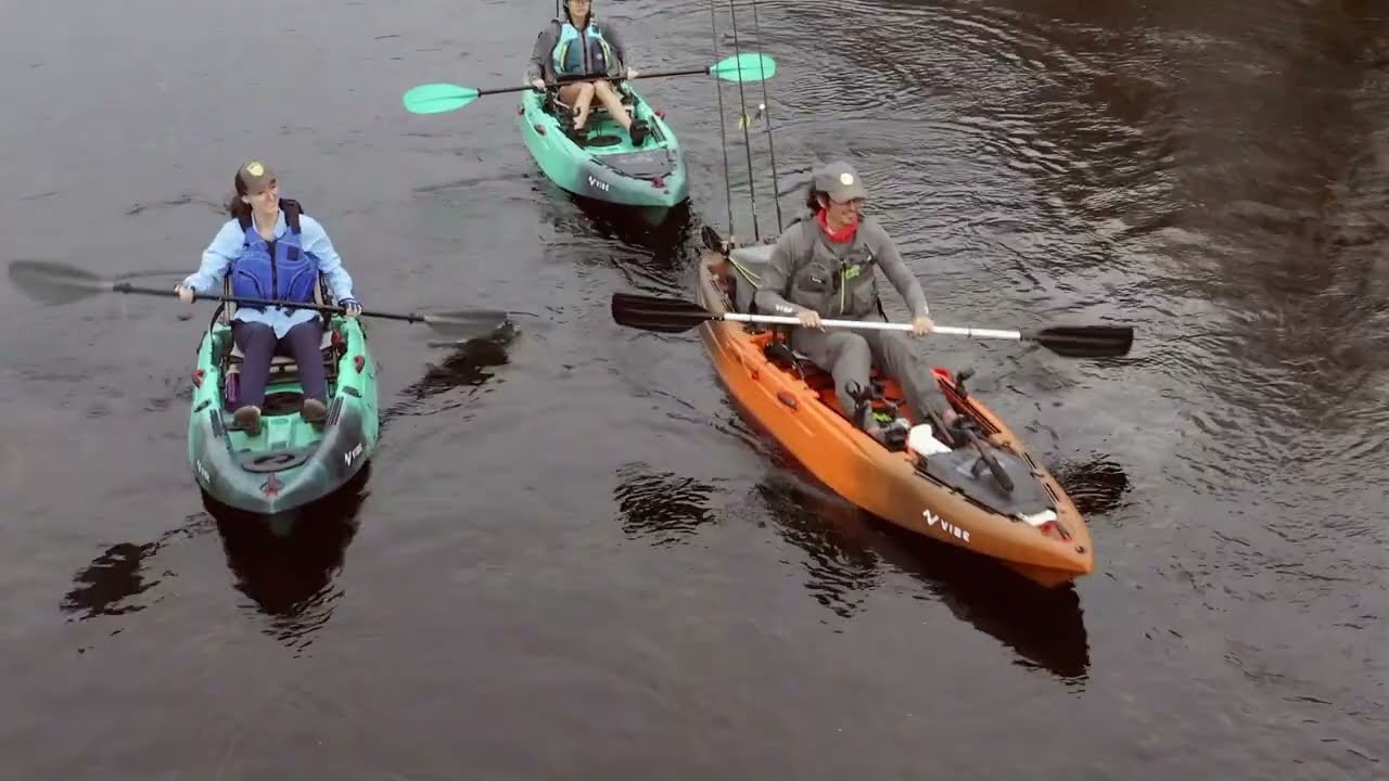 Vibe Yellow Fin 100 Kayak Review at Strike-Zone Fishing Jacksonville FL