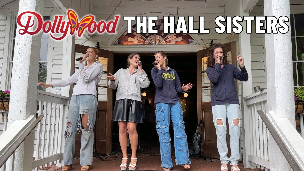 The Hall Sisters Live Music At Dollywood's Flower & Food Festival