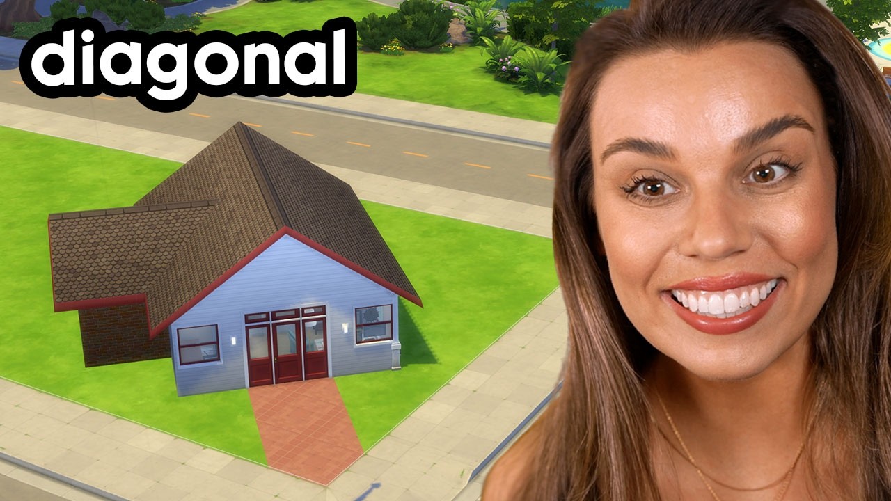 I built a starter home on a diagonal!