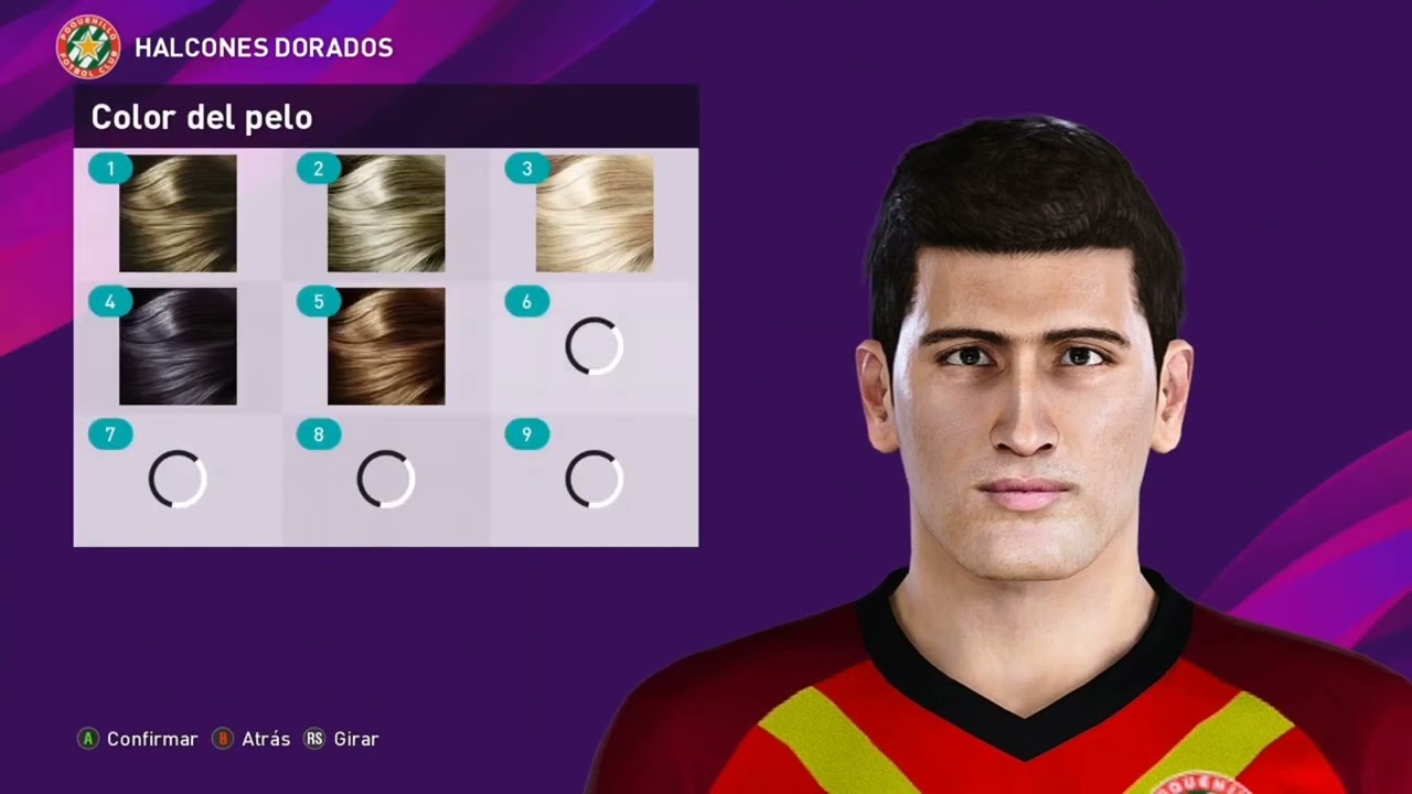 Halcones dorados pes equipo completo