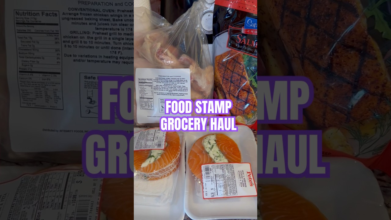 FOOD STAMP GROCERY HAUL 2024!!