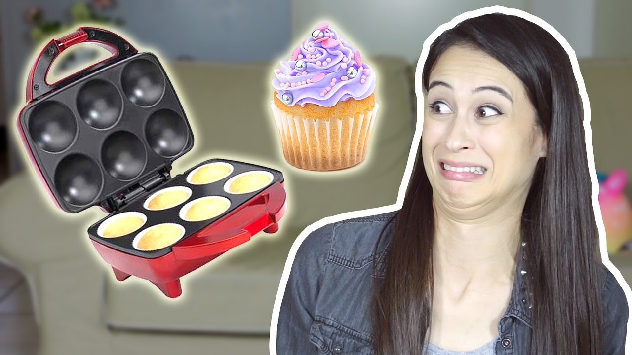 GEK CUPCAKE APPARAAT UITPROBEREN! || Let's try