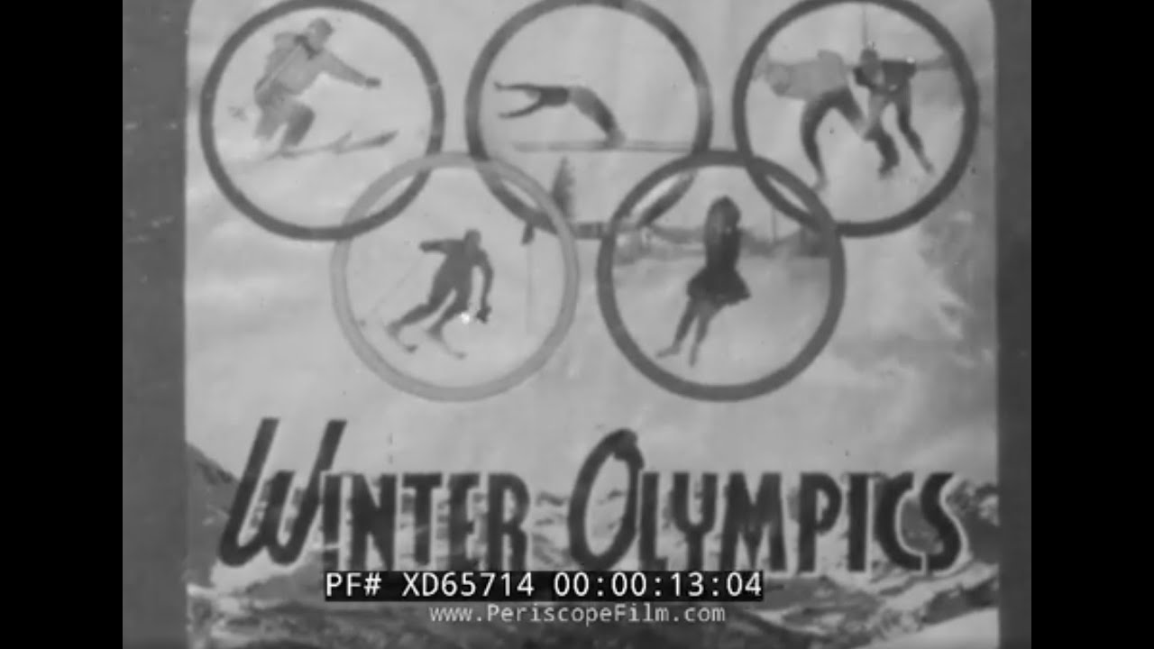 “ WINTER OLYMPICS 1948 ”  V WINTER OLYMPICS GAMES  ST. MORITZ, SWITZERLAND   XD65714