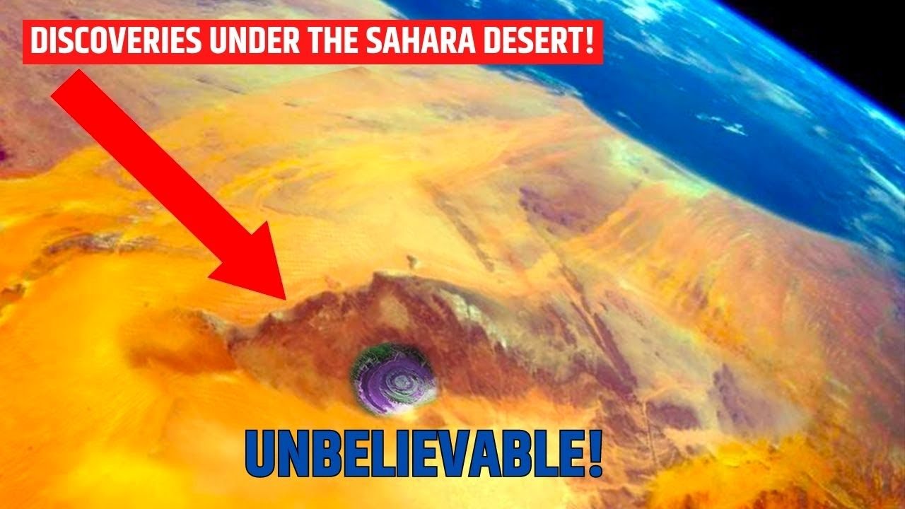 Prehistoric lake found under the sand? Mysterious discoveries under the Sahara Desert!