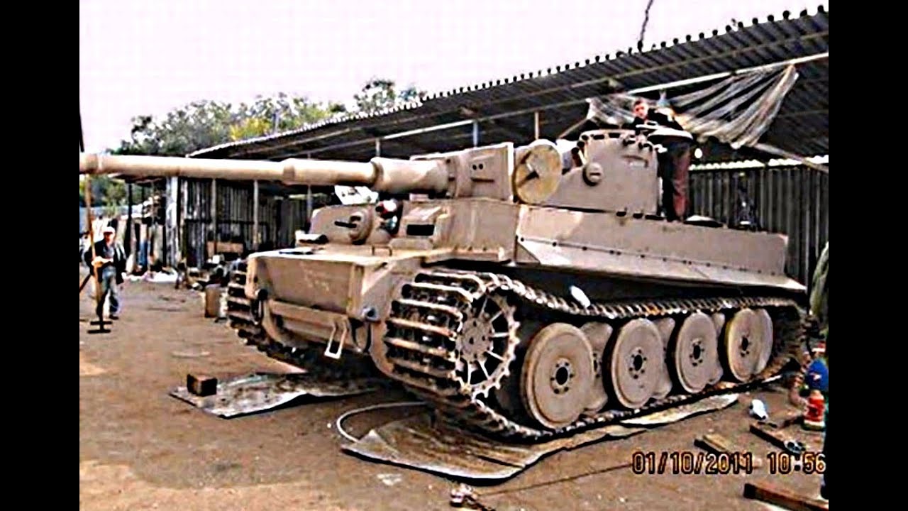 Модель танка Тигр 1:1 Tiger V Tank model