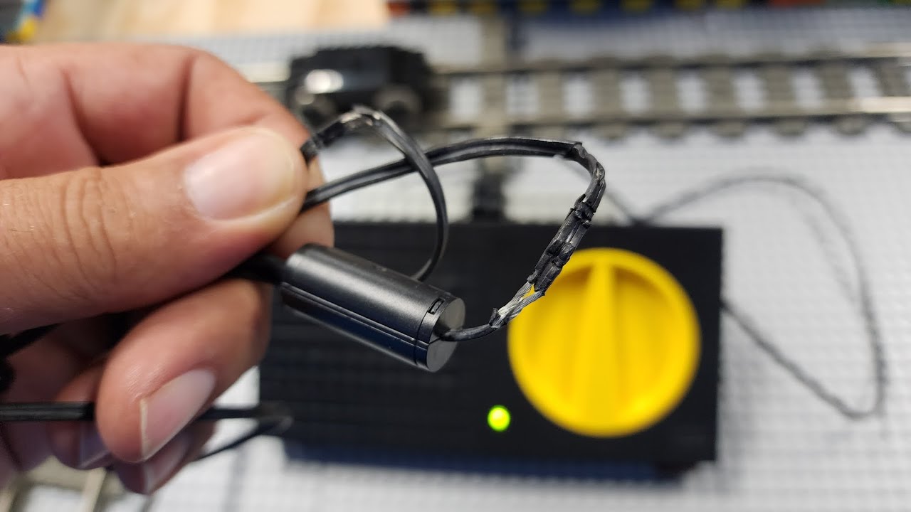 DIY Lego 9v Train Power Cable Repair Tutorial