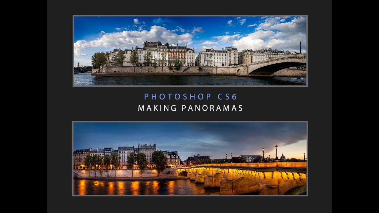 INTRODUCTION Photoshop CS 6 Shooting and making Panoramas by Serge Ramelli