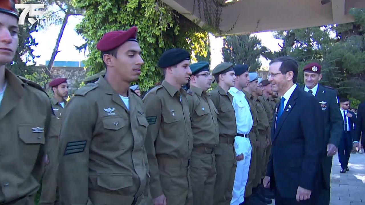 טקס חיילים מצטיינים בבית הנשיא  | ה' אייר התשפ