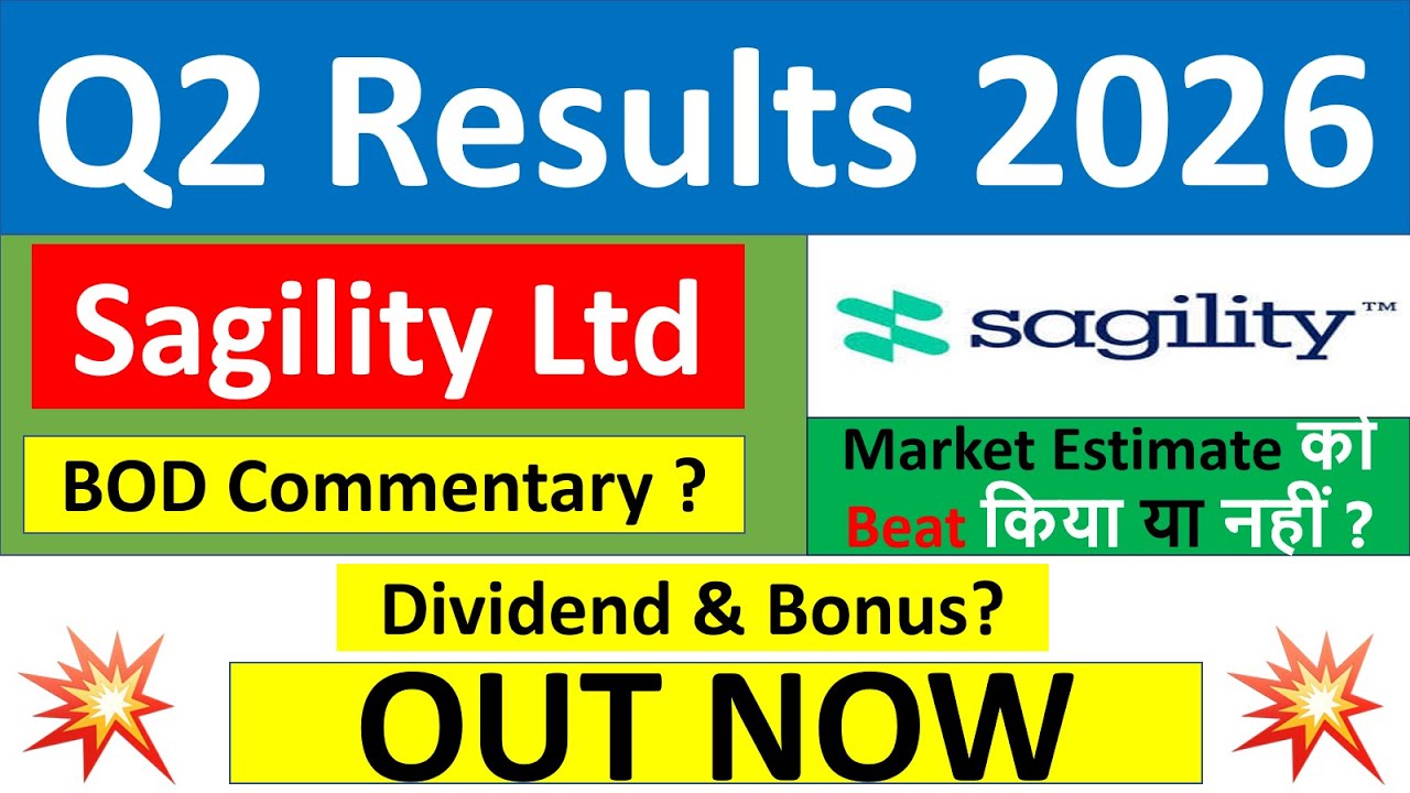 Sagility Q2 results 2026 | Sagility results today | Sagility Share News | Sagility Share latest news