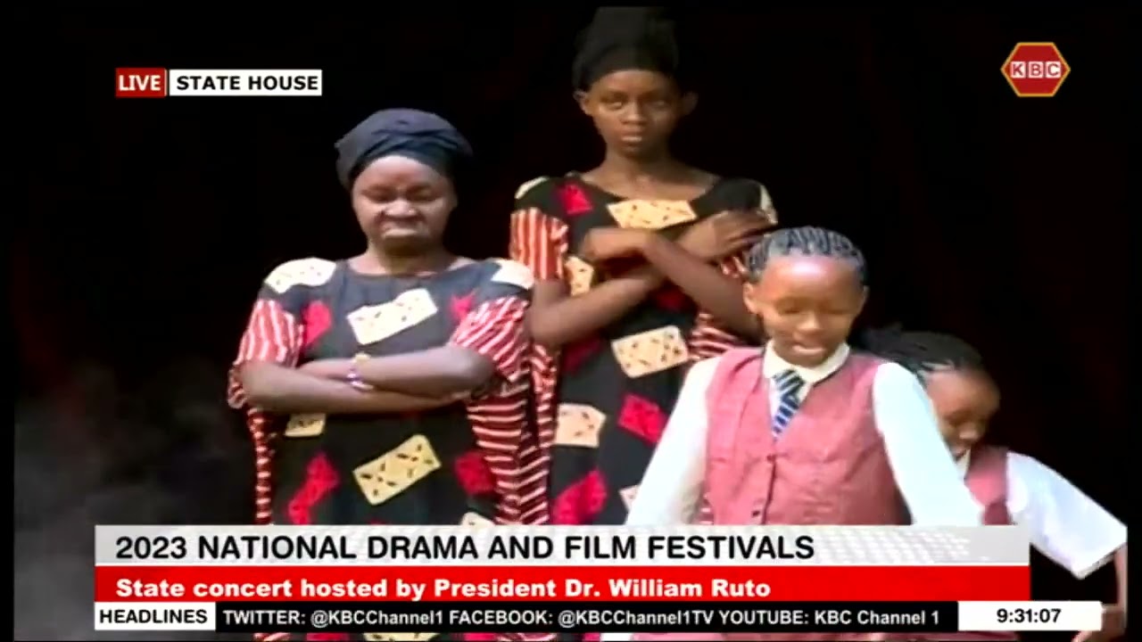 2023 National Drama & Film Festivals: A Choral Verse performance by Eagle Academy, Kericho County