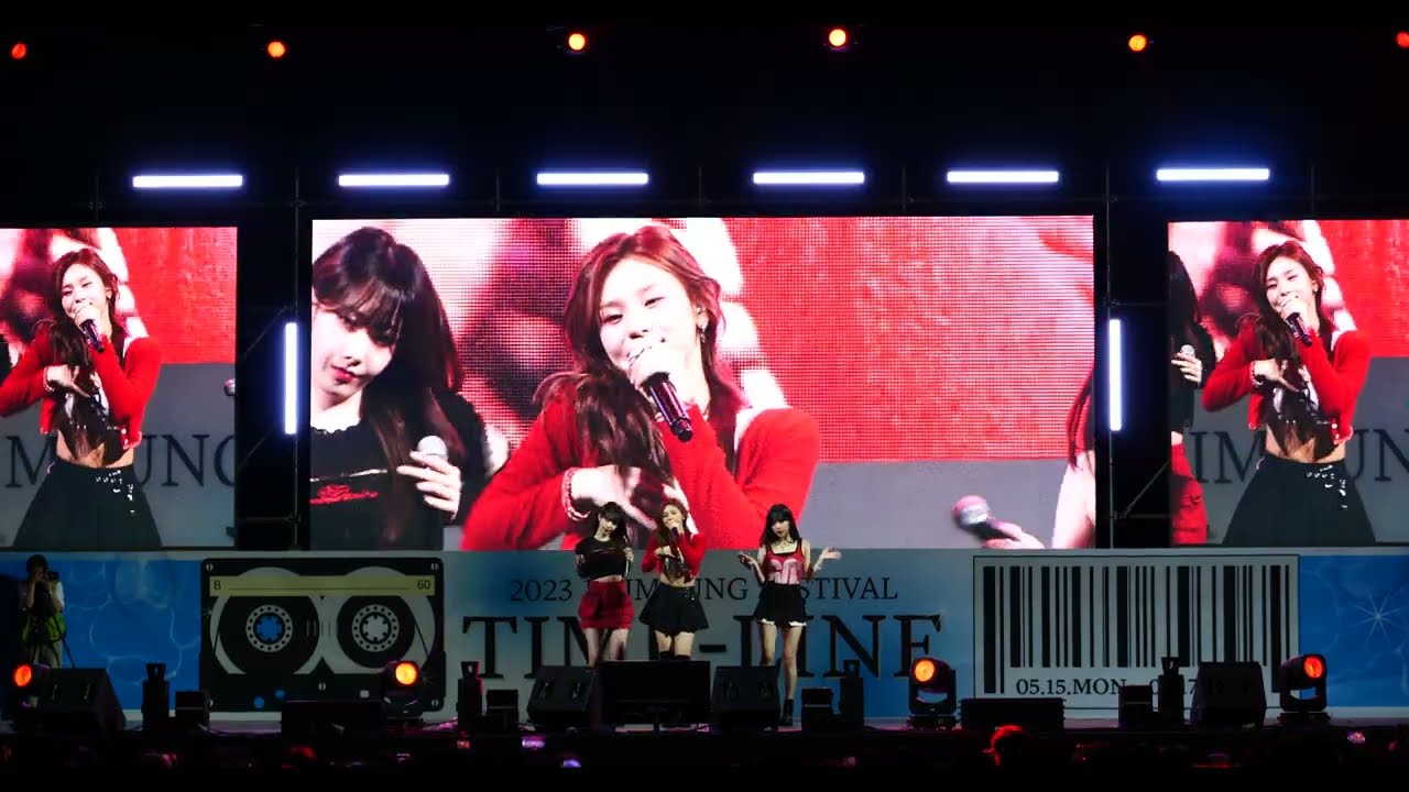 2023.05.16 (4K직캠) 계명대학교 축제 TIME-LINE, VIVIZ(비비지) - Love Love Love