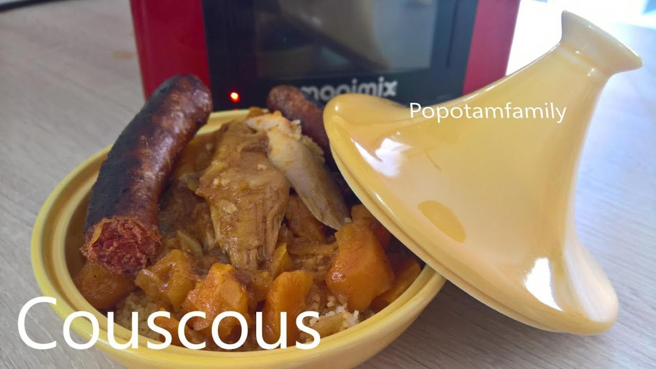 Couscous au poulet - Recette au Cookexpert de Magimix